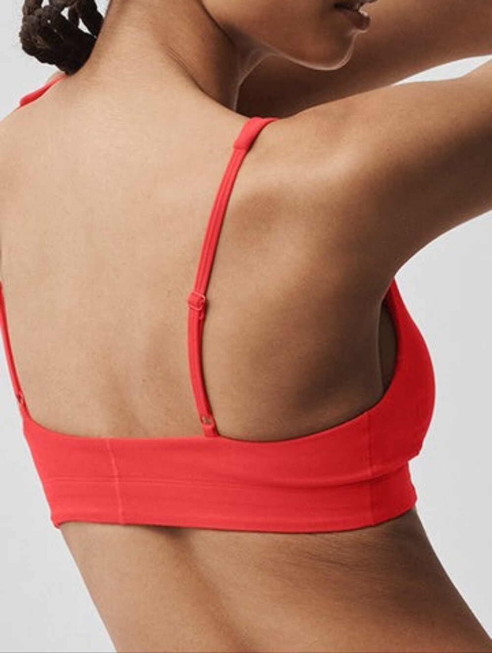 Alo Bright Red Alo soft Sincere bra Size XXS  and XS  New With Tags - Picture 2 of 4